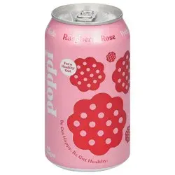 Poppi Raspberry Rose Prebiotic Soda 12 fl oz
