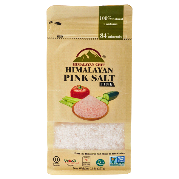 slide 1 of 1, Himalayan Chef Fine Himalayan Pink Salt, 8 oz