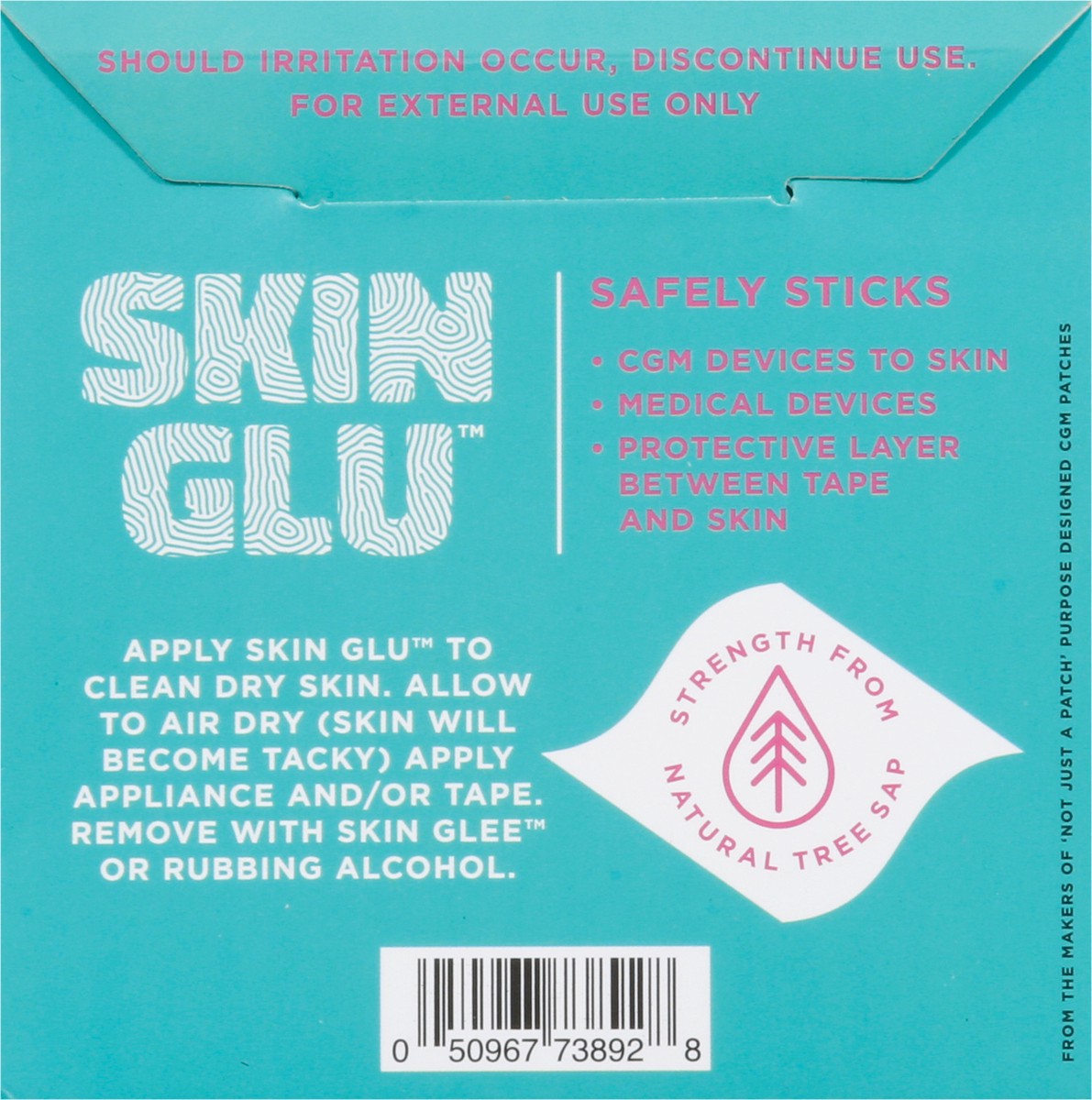 slide 7 of 12, Not Just a Patch Skin Glu Wipes 40 ea, 40 ct
