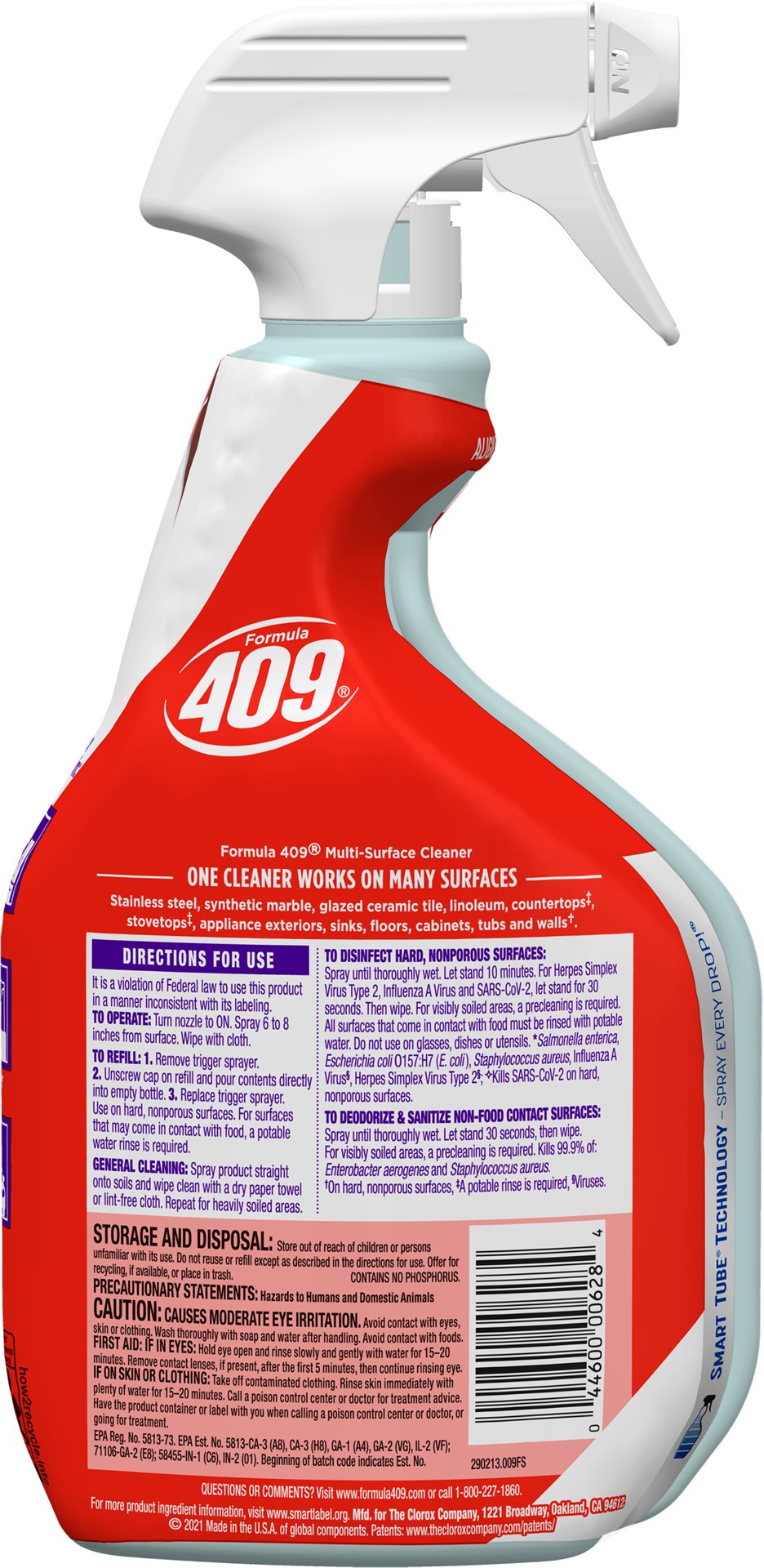 slide 3 of 5, Formula 409 Multi-Surface Cleaner, Spray Bottle, 22 Ounces, 22 fl oz