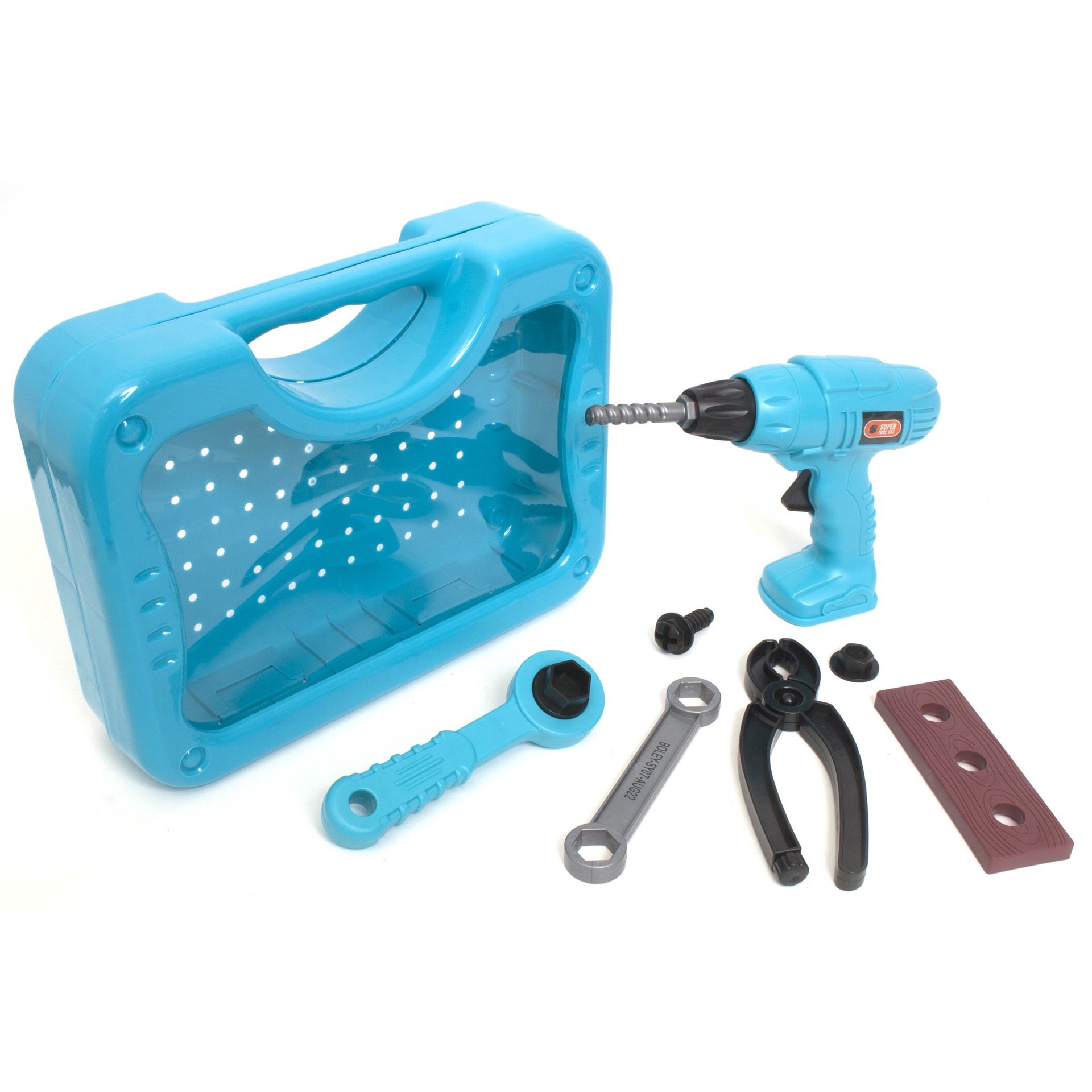 slide 1 of 1, H-E-B Beyond Imagination! Tool Box Playset, 8 ct