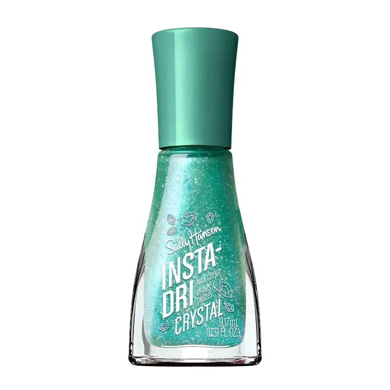 slide 1 of 6, SALLY HANSEN INSTA-DRI NAIL COLOR Sally Hansen Insta-Dri Nail Polish, Crystal Collection, Aquamarine Aura, 1 ct