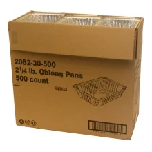 Handi-foil 8X5.5'' Oblong Foil Container