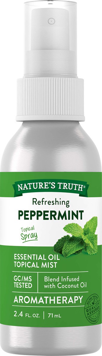 slide 4 of 4, Nature's Truth Peppermint Mist Aromatherapy Essential Oil - 2.4 fl oz, 2.4 fl oz