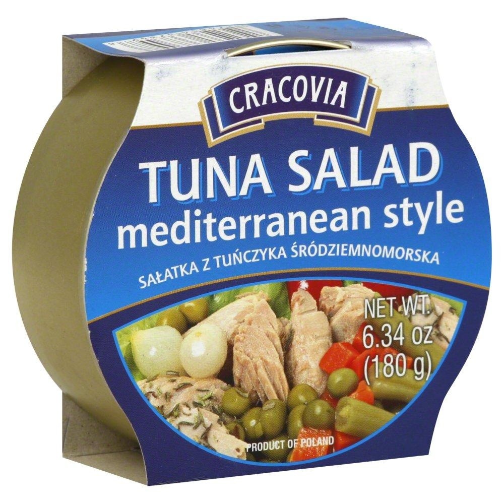 slide 1 of 1, Cracovia Mediterranean Style Tuna Salad, 6.35 oz