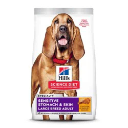 Hill's Science Diet Sensitive Stomach & Skin Large Breed Adult Chicken Recipe Dog Food 30 lb