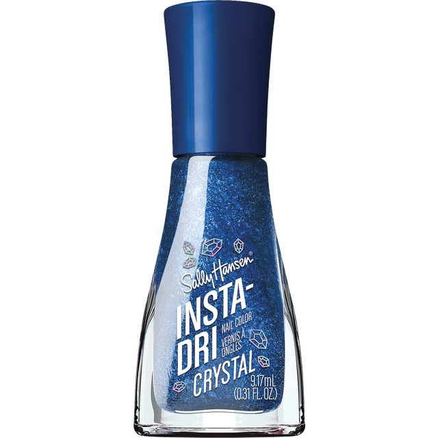 slide 1 of 1, SALLY HANSEN INSTA-DRI NAIL COLOR Sally Hansen Insta-Dri Nail Polish, Crystal Collection, Cobalt Blue, 1 ct