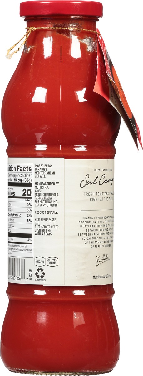 slide 5 of 9, Mutti Tomato Puree, 19.7 oz