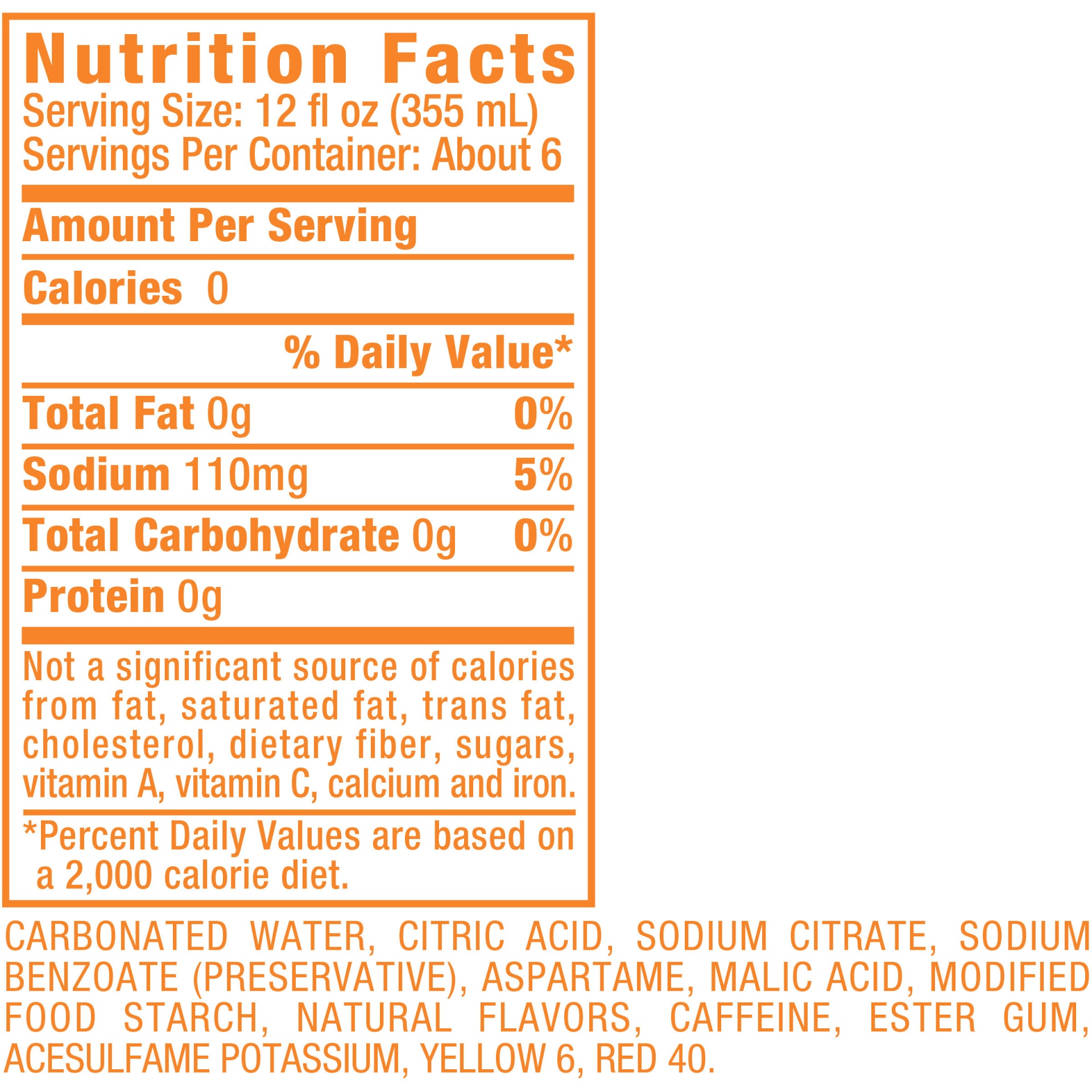 slide 2 of 2, Diet Sunkist Orange Soda, 2 liter