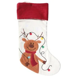 Ssel 19in Bcl Stocking Reindeer - Ea