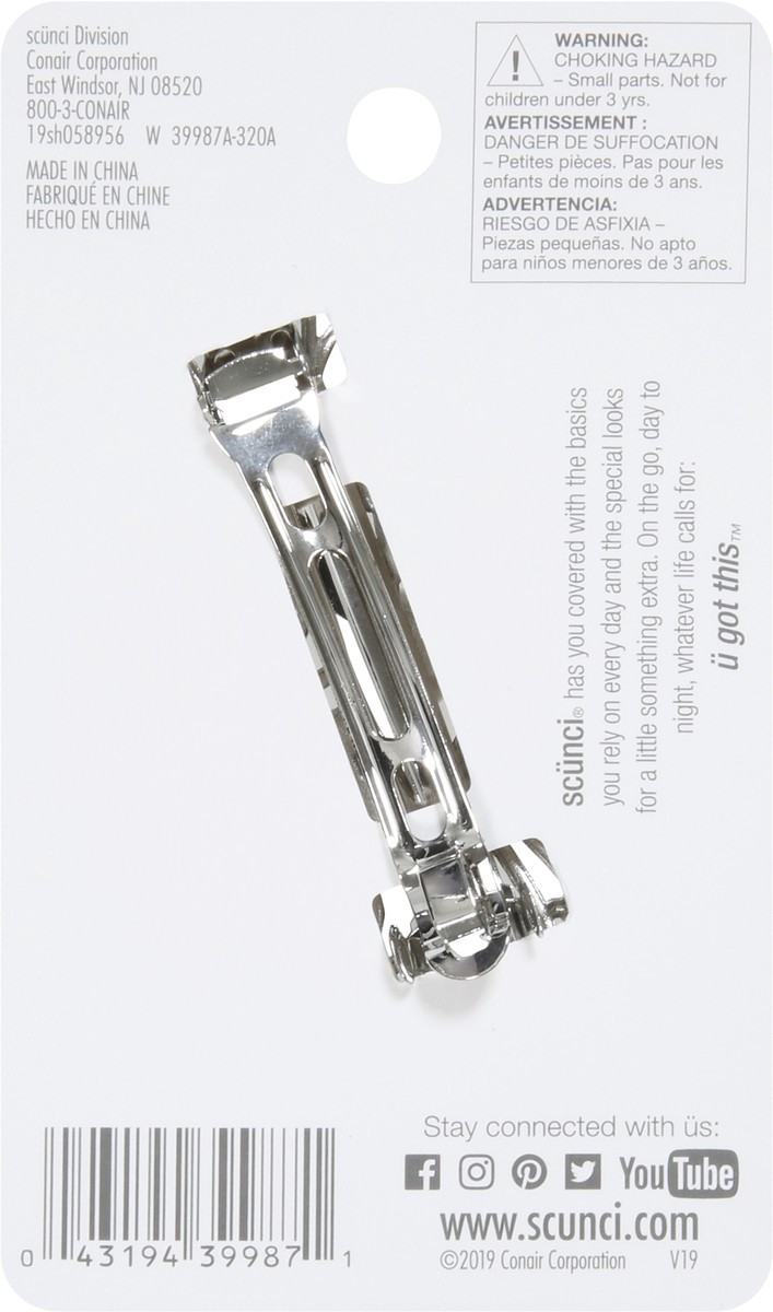 slide 9 of 9, scünci Trend Essentials Barrette 1 ea, 1 ct