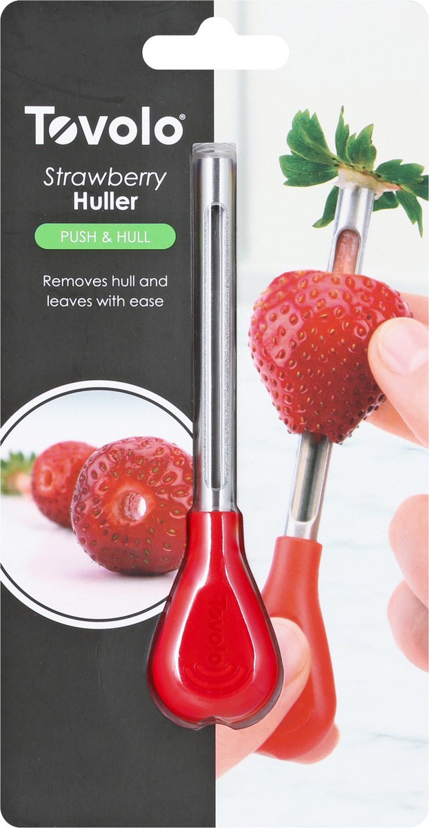 Tovolo Strawberry Huller, Push & Hull