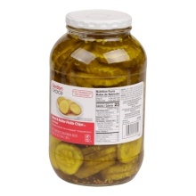 slide 1 of 1, GFS Sweet Bread And Butter Pickle Chips, 135 ct