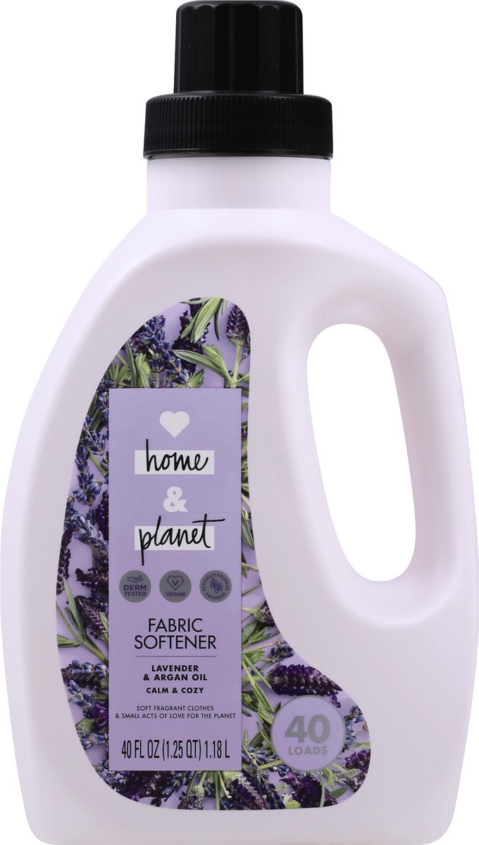 slide 10 of 11, Love Home and Planet Fabric Softener Lavender & Argan Oil, 40 oz, 40 oz