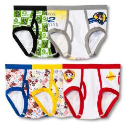 Nickelodeon Little Boys Paw Patrol 5 Pk. Underwear, Boys 4-7x, Clothing &  Accessories