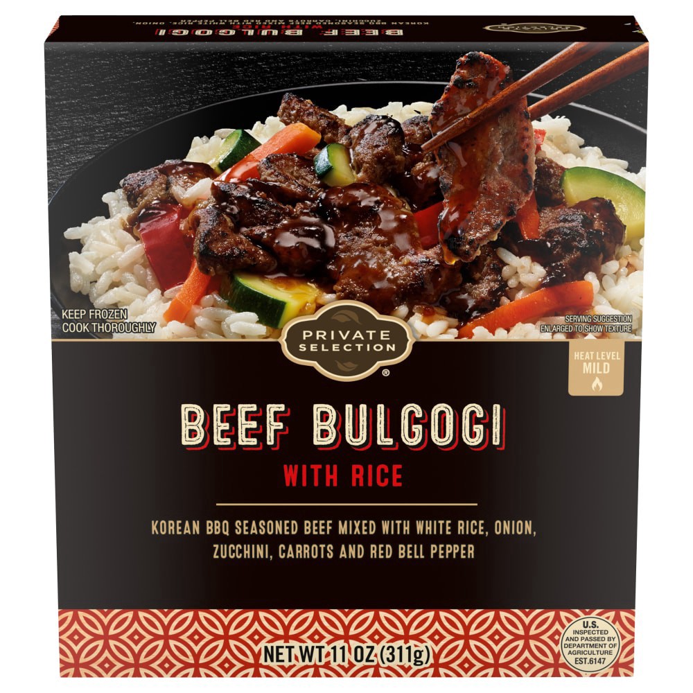 slide 1 of 4, Private Selection® Beef Bulgogi with Rice, 11 oz