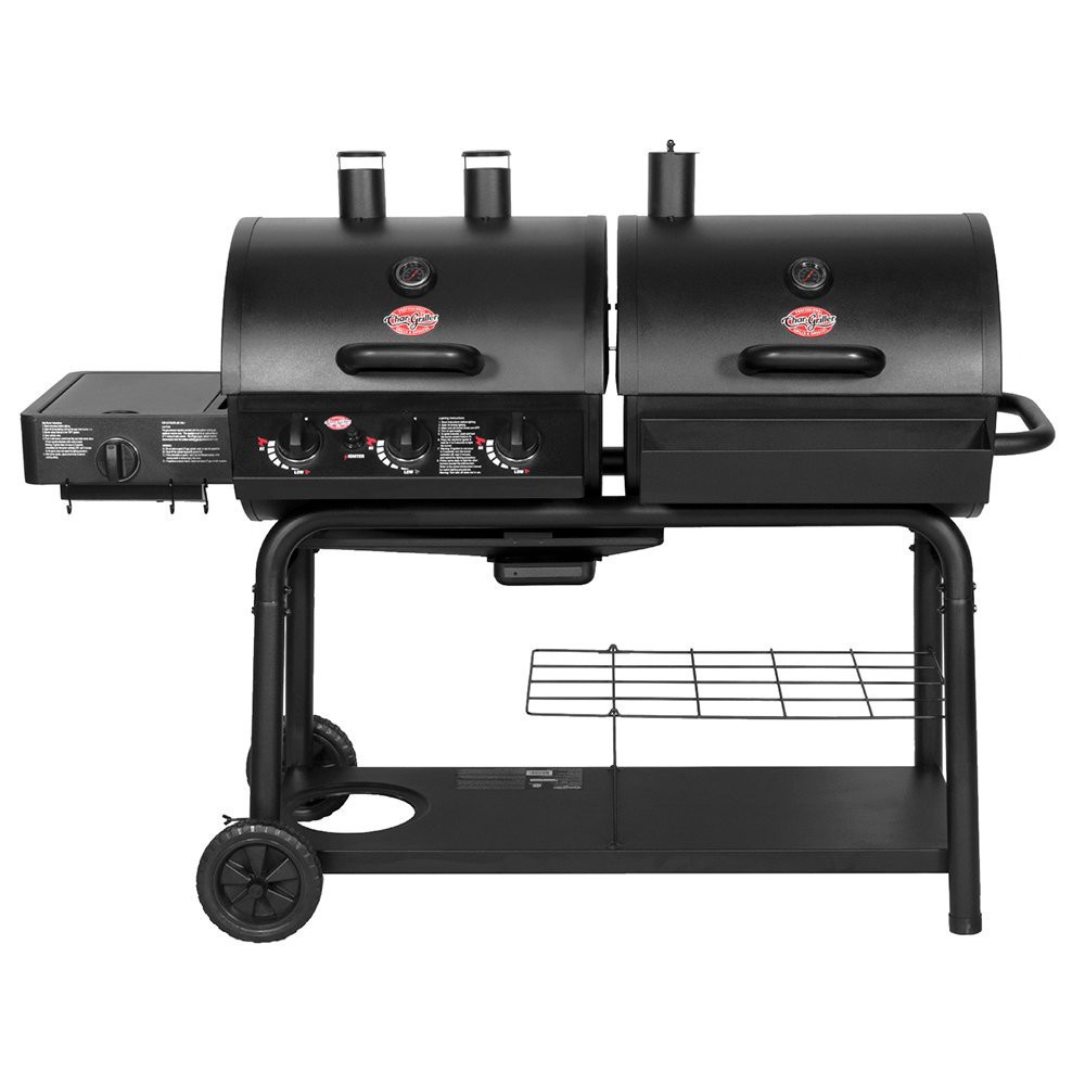 slide 1 of 1, Char-Griller Gas and Charcoal Combination Grill, 1 ct