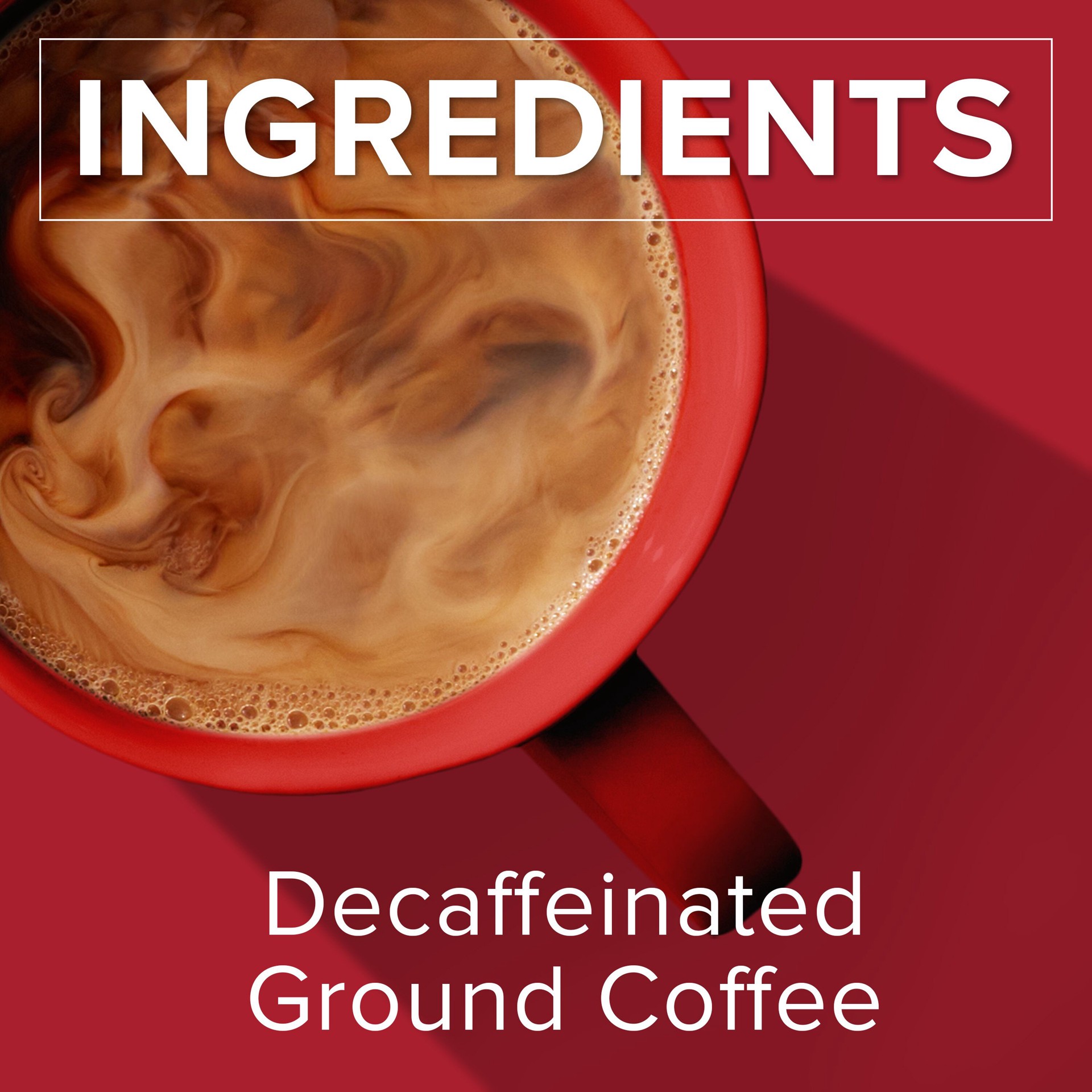 slide 3 of 5, Folgers Simply Smooth Decaffeinated Mild Roast Ground Coffee - 11.5 oz, 11.5 oz