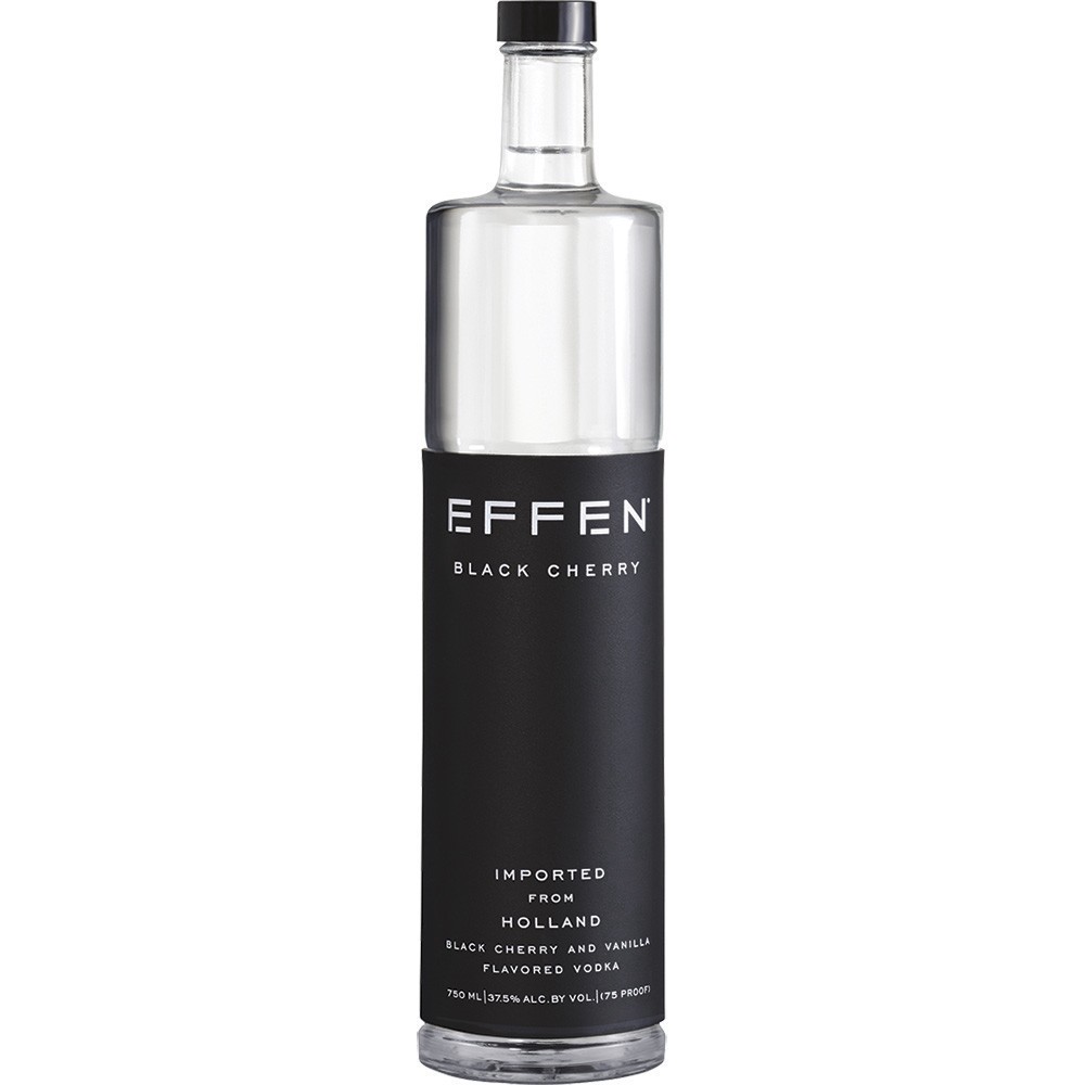 slide 1 of 1, Effen Flavored Vodka, Black Cherry and Vanilla, 750 ml