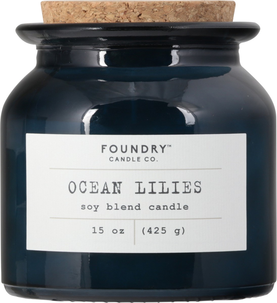 slide 2 of 9, Foundry Candle Co. Foundry Candle Co Ocean Lilies Soy Wax Candle, 1 ct