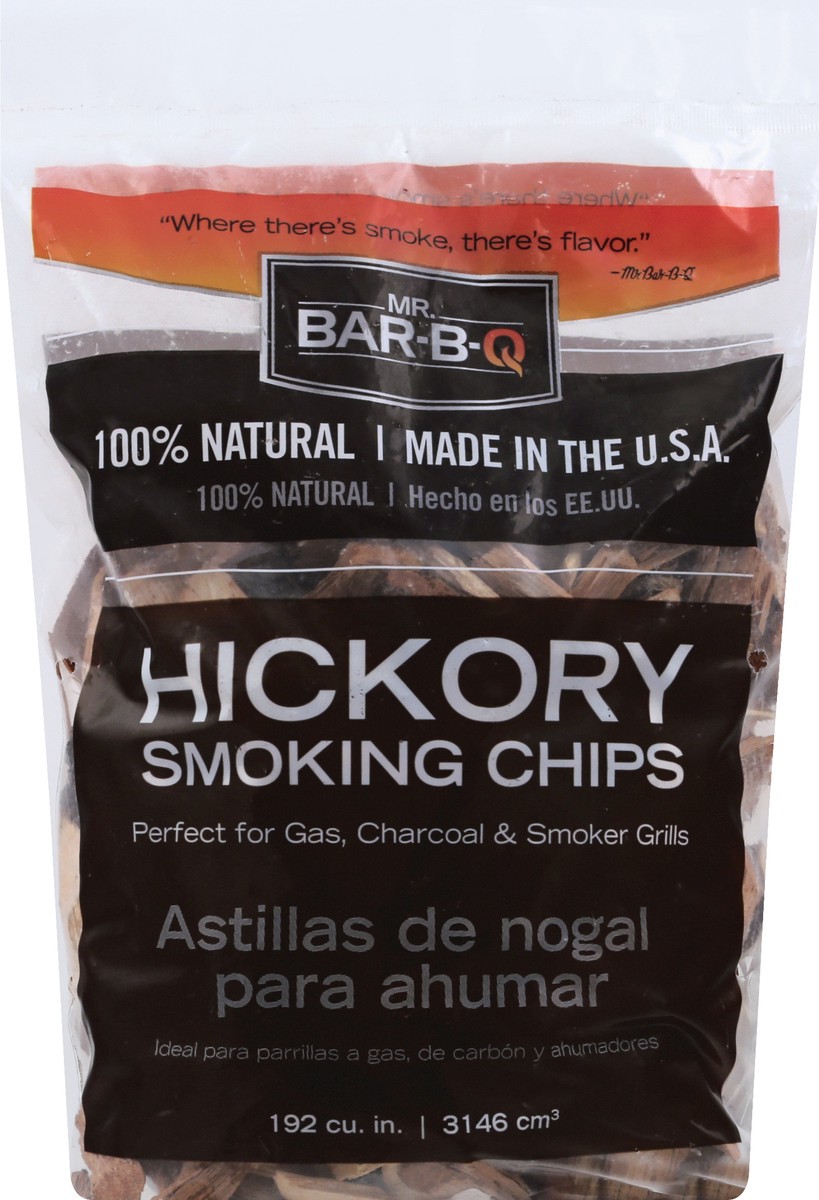 slide 5 of 6, Mr. Bar-B-Q Hickory Smoking Wood Chips, 192 cu in