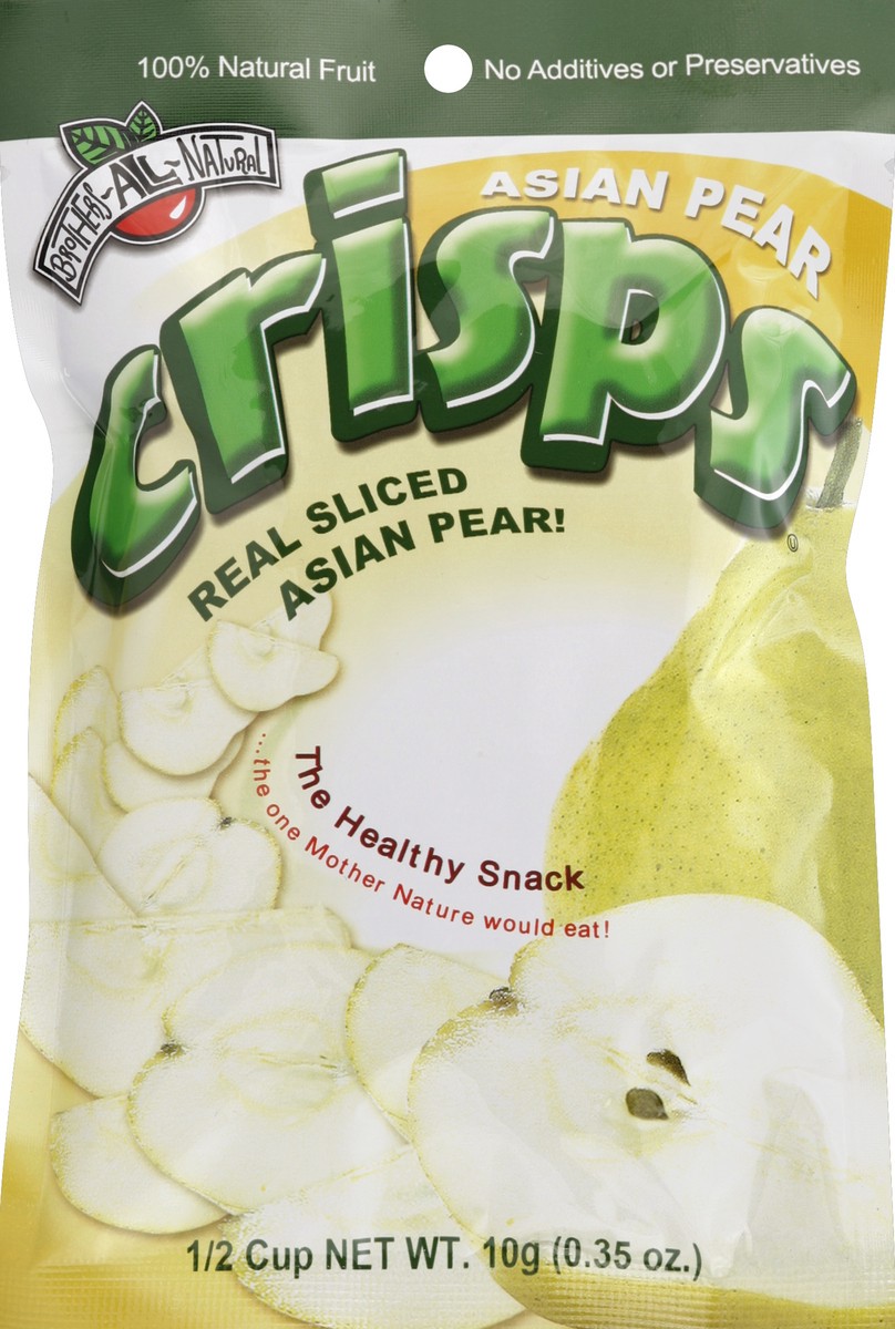 slide 2 of 4, Brothers All Natural Freeze Dried Asian Pear Fruit Crisps 0.35 oz, 0.35 oz