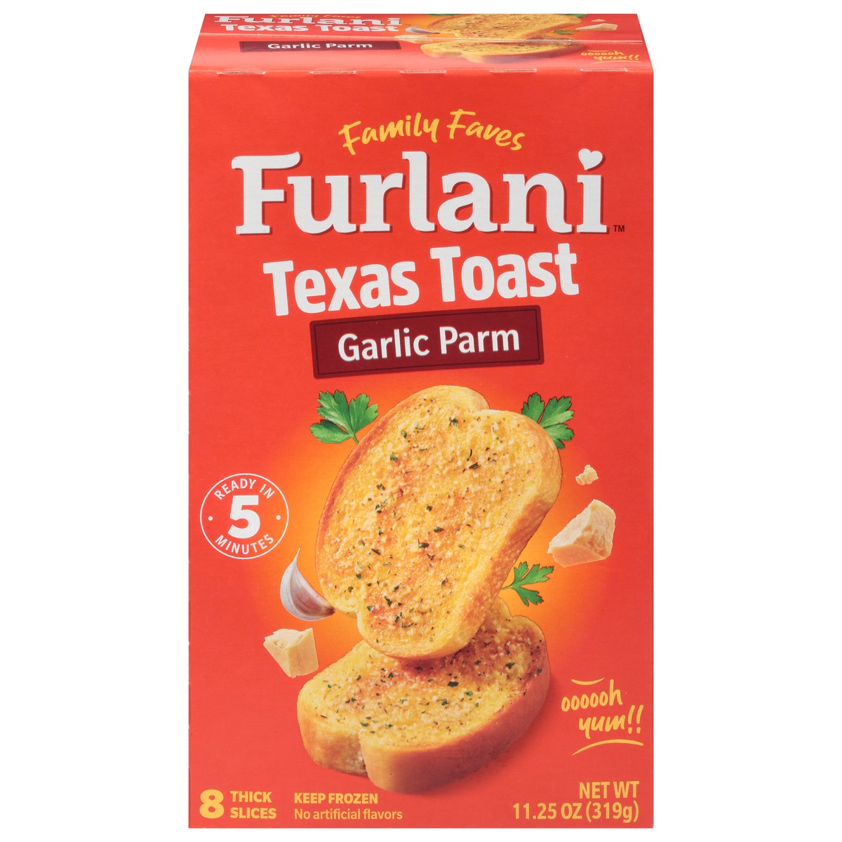 slide 7 of 14, Furlani Garlic Parm Texas Toast 8 ea, 11.25 oz