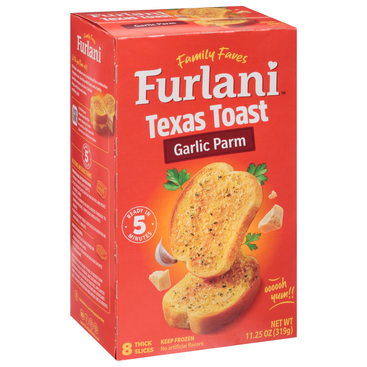 slide 5 of 14, Furlani Garlic Parm Texas Toast 8 ea, 11.25 oz