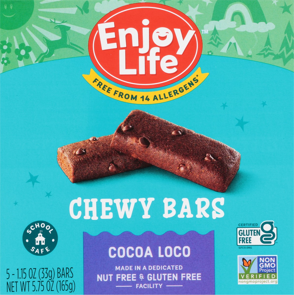 slide 6 of 9, Enjoy Life Coco Loco Baked Chewy Bars, 5.75 oz