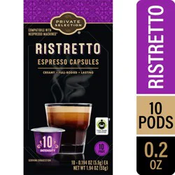 Private Selection Fair Trade Ristretto Espresso Capsules