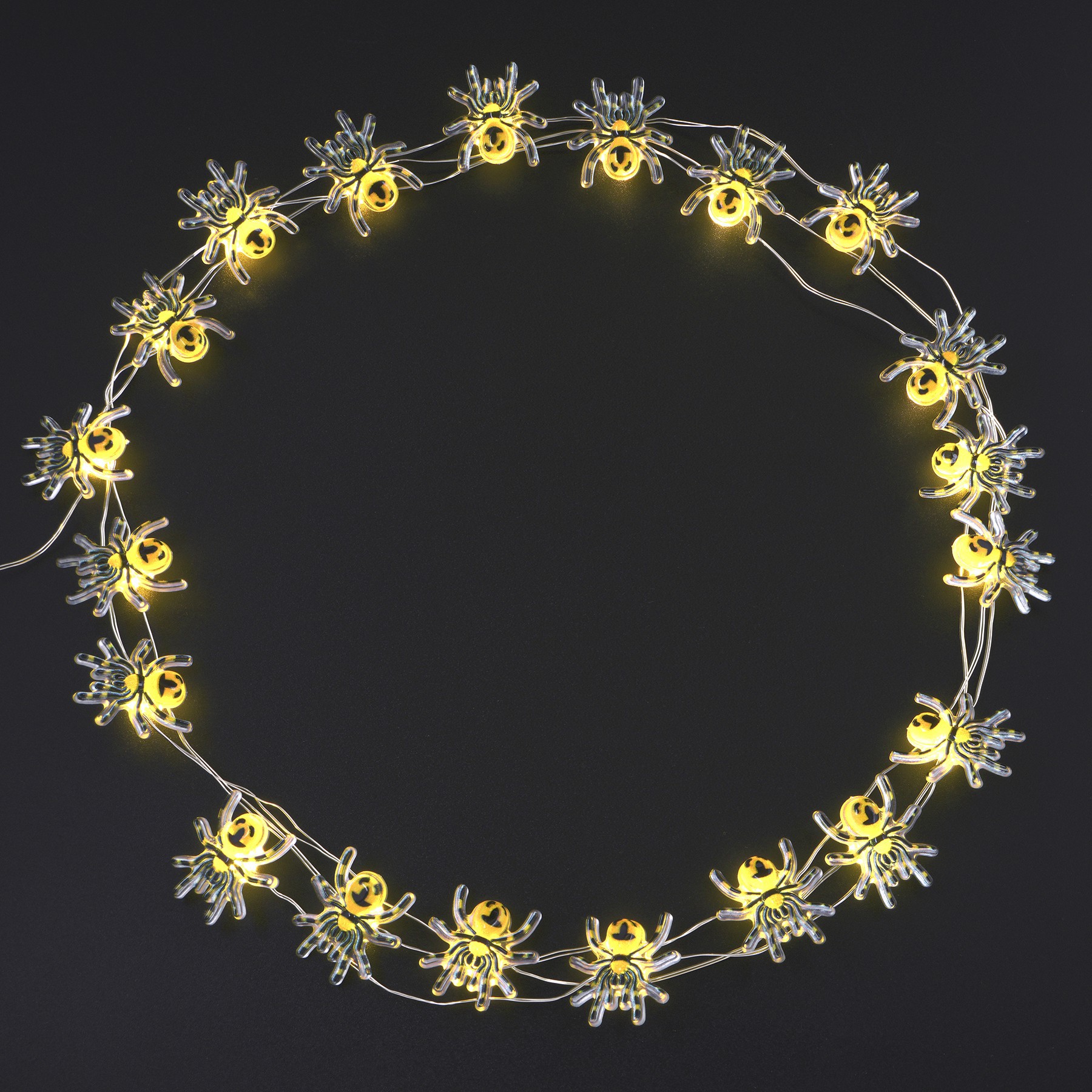 slide 2 of 2, 20ct. Warm White Led Yellow Spider String Lights By Ashland, 20 ct