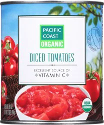 Pacific Coast Organic Diced Tomatoes 28 oz