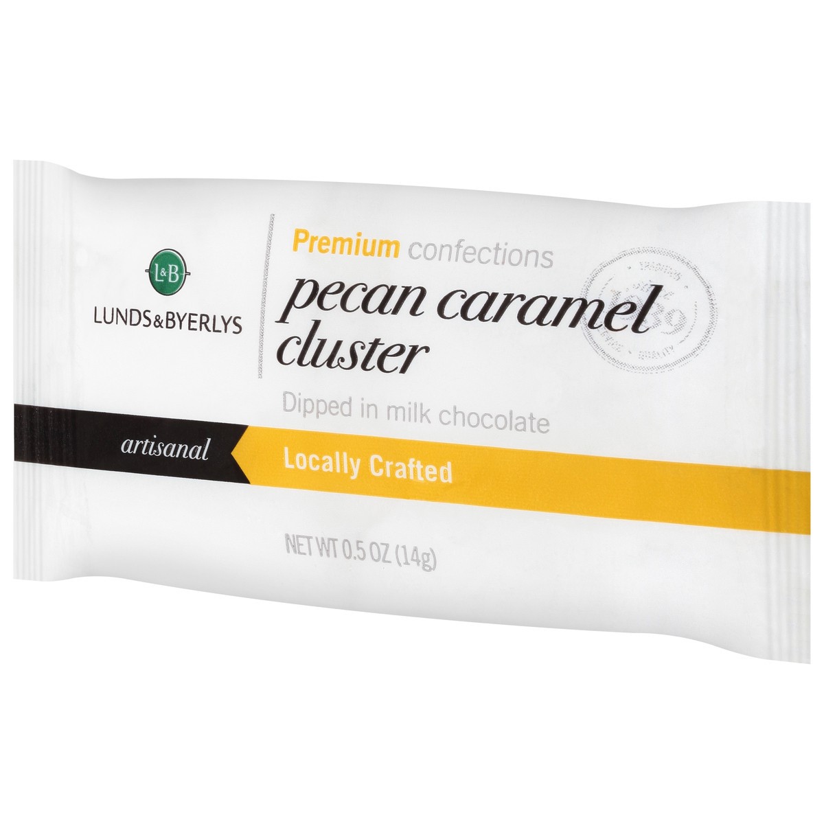 slide 8 of 10, Lunds & Byerlys Pecan Caramel Cluster Premium Confections 0.5 oz, 0.5 oz