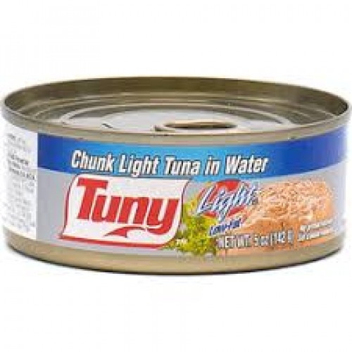 slide 1 of 1, Tuny Chunk Light Tuna In Water, 1 ct