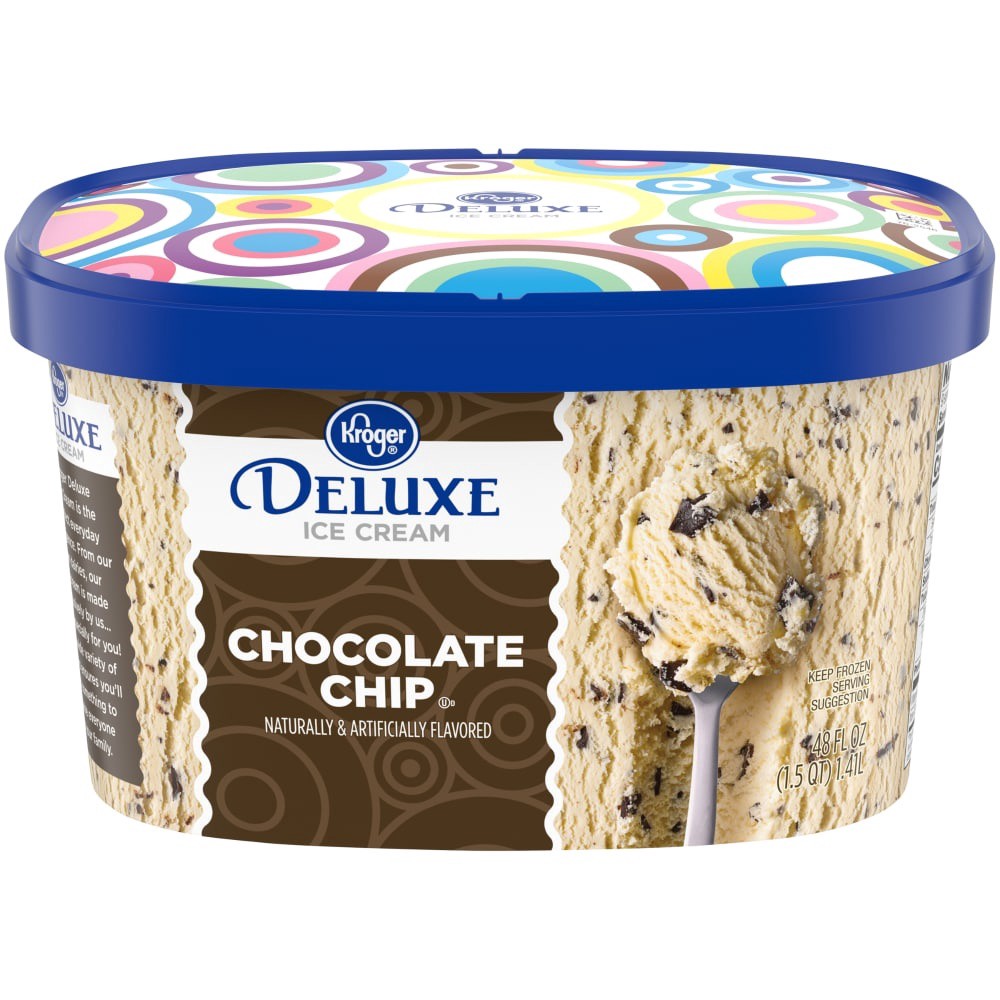 slide 1 of 6, Kroger Deluxe Death By Chocolate Ice Cream, 48 fl oz