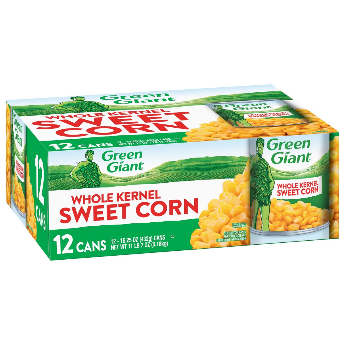 slide 7 of 12, Green Giant Whole Kernel Sweet Corn 12 - 15.25 oz Cans, 12 ct