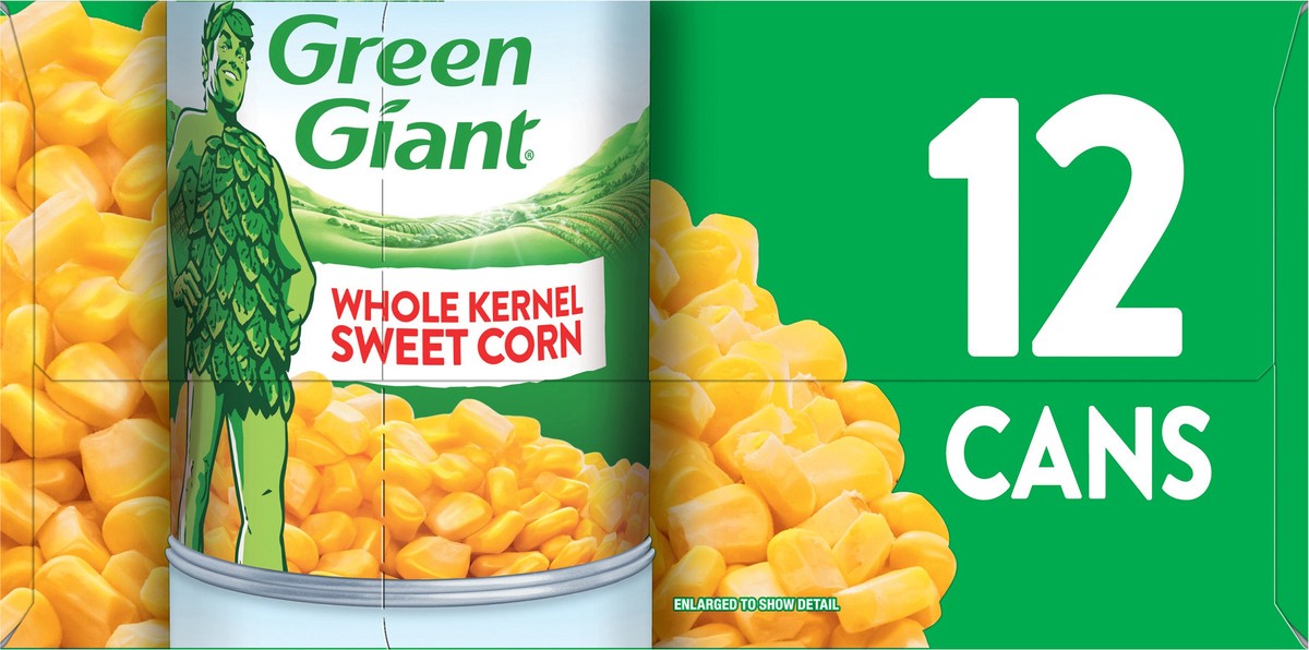 slide 6 of 12, Green Giant Whole Kernel Sweet Corn 12 - 15.25 oz Cans, 12 ct