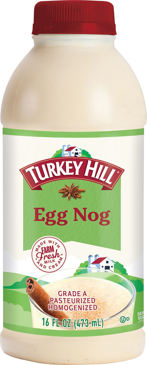 slide 4 of 8, Turkey Hill Egg Nog 16 fl oz, 16 fl oz