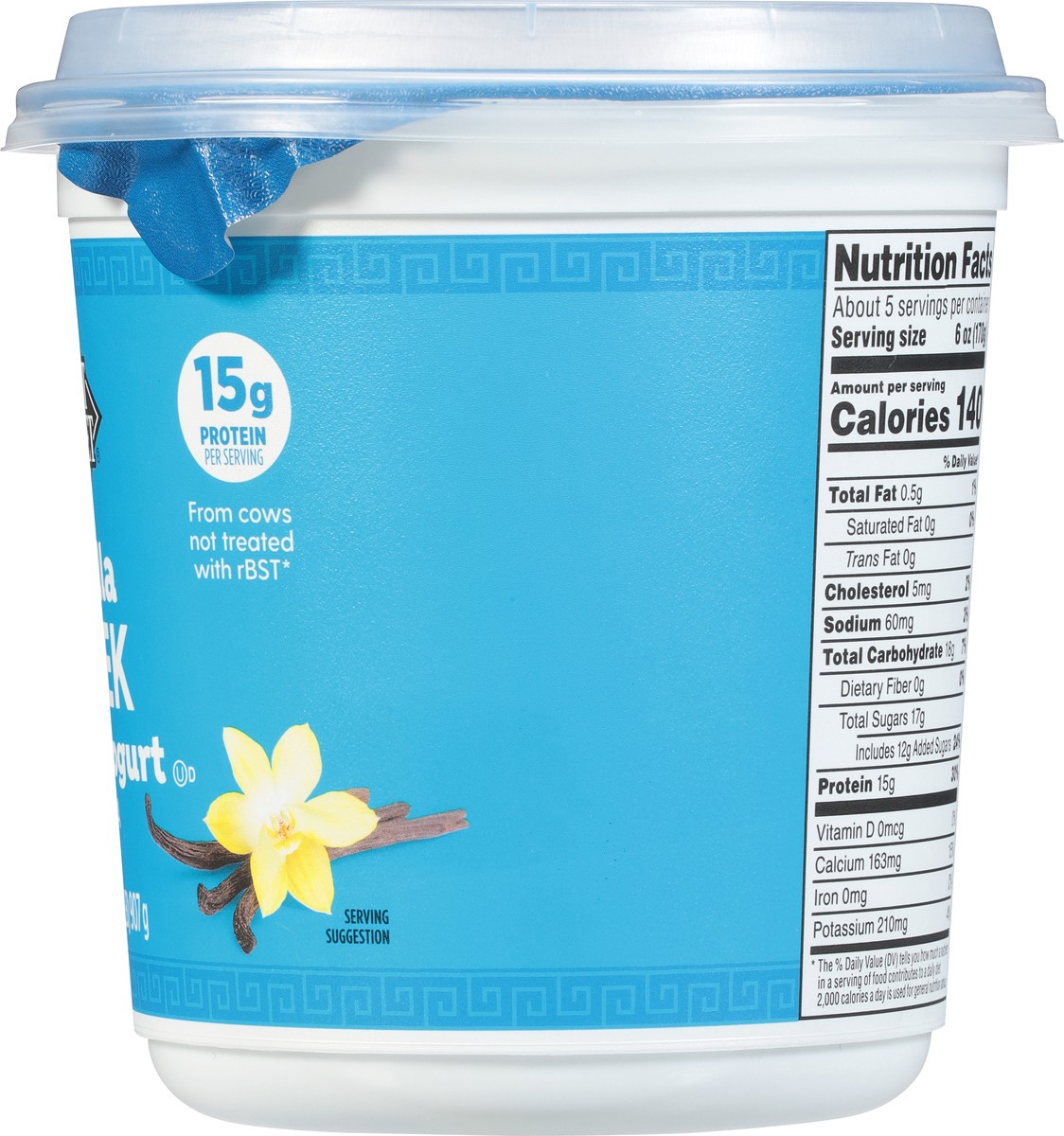 slide 3 of 14, First Street Non Fat Vanilla Greek Yogurt, 32 oz