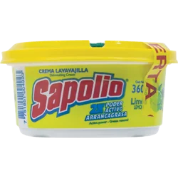 Sapolio Dishwashing Lemon Paste & Sponges