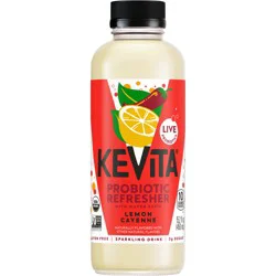 KeVita Lemon Cayenne Sparkling Probiotic Drink