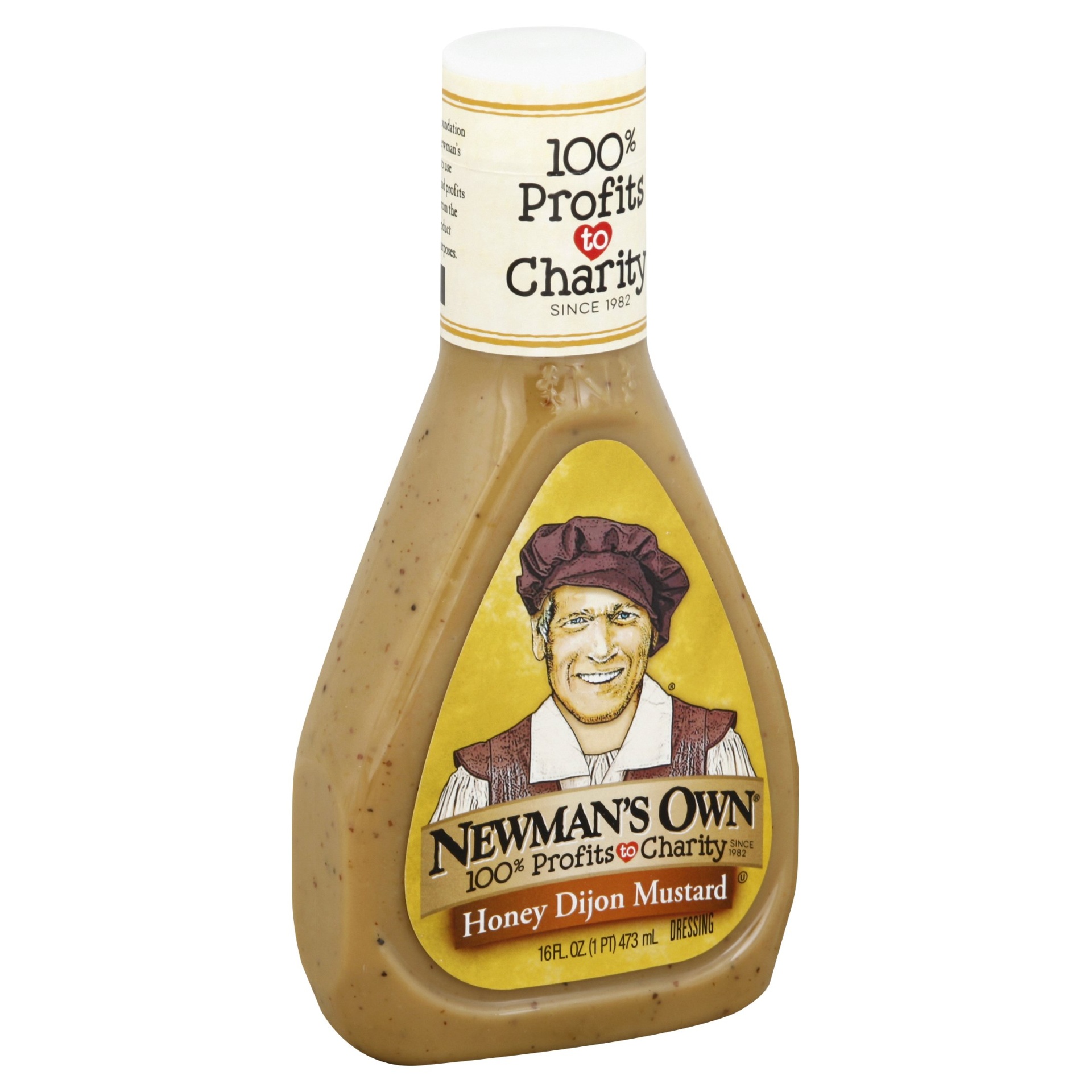 slide 1 of 1, Newman's Own Honey Dijon Mustard Dressing, 16 fl oz