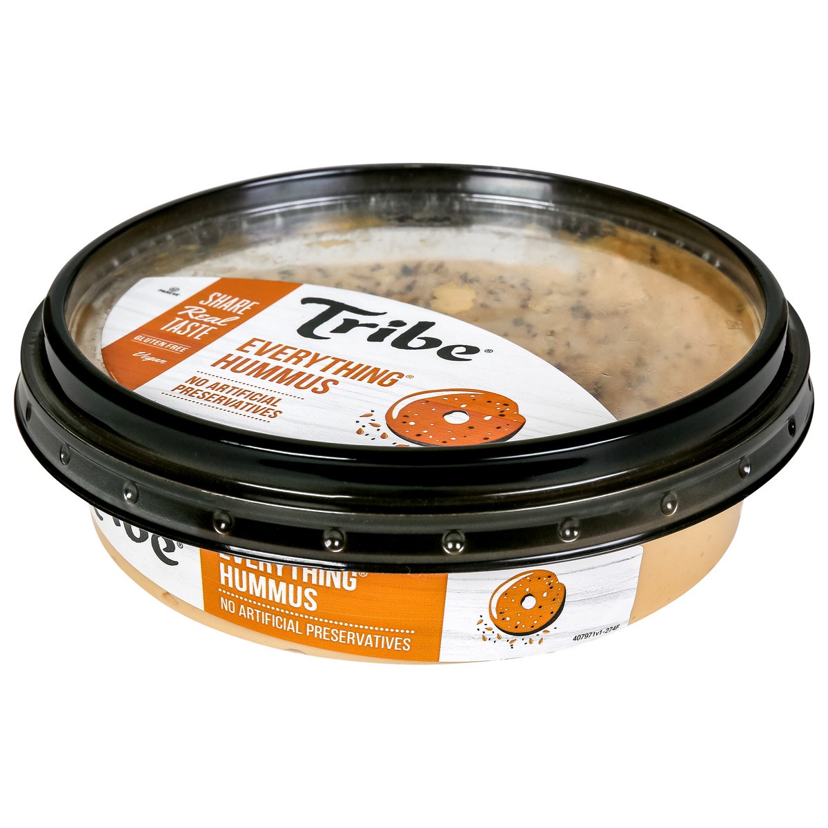 slide 3 of 9, Tribe Everything Hummus 10 oz, 10 oz