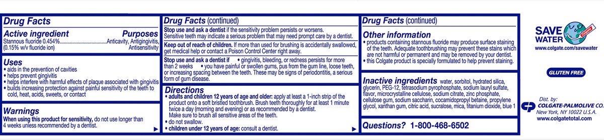 slide 2 of 5, Colgate Total Whitening Gel Toothpaste - 4.8oz 1PK, 4.8 oz