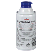 slide 4 of 5, Meijer Original Shave Cream, 10 oz