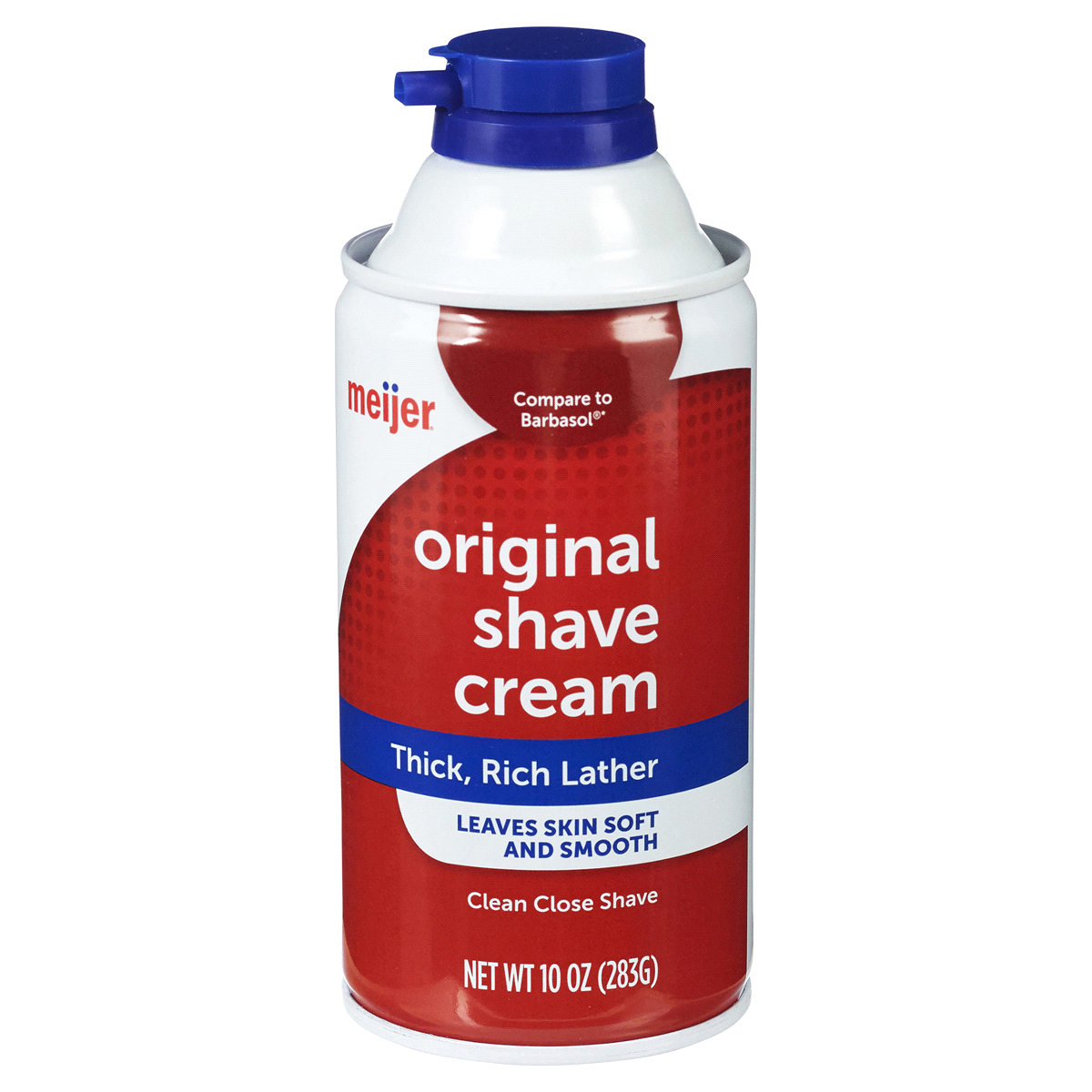 slide 1 of 5, Meijer Original Shave Cream, 10 oz