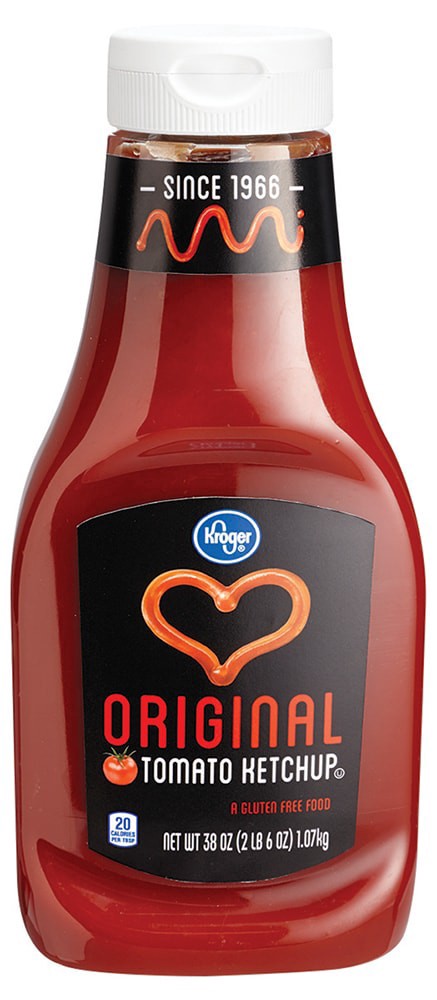 slide 2 of 3, Kroger Original Tomato Ketchup, 38 oz