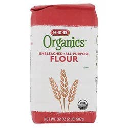 H-E-B Organics Unbleached All Purpose Flour