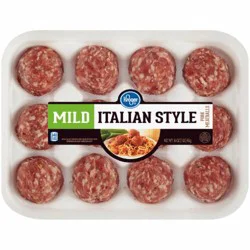 Kroger Mild Italian Style Pork Meatballs