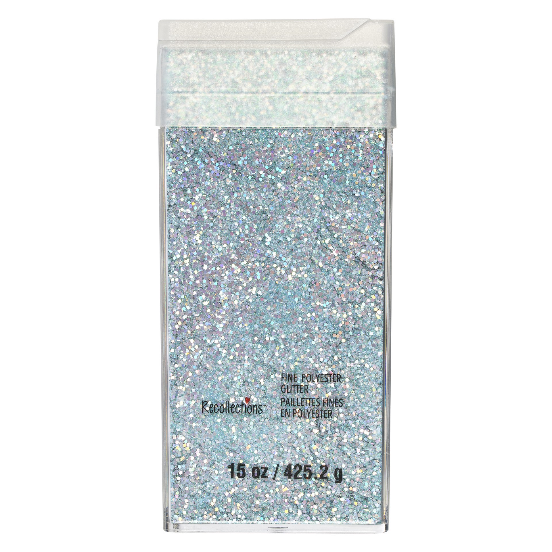 slide 2 of 3, Ice Queen Fine Polyester Glitter By Recollections, 15 oz